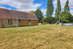 Terrain de volley-ball